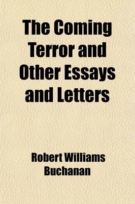 Book cover for The Coming Terror and Other Essays and Letters