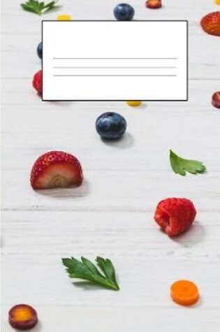 Cover of Fruits Dot Grid Book - Eat The Rainbow