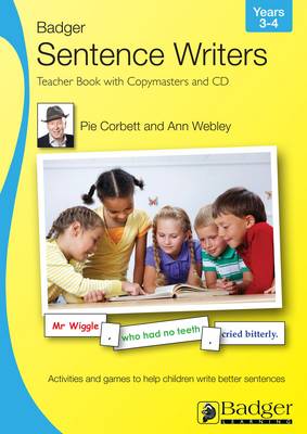 Cover of Sentence Writers Teacher Book & CD: Year 3-4