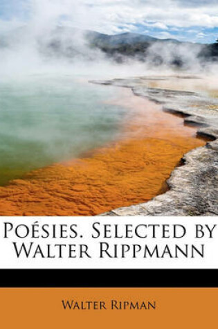 Cover of Po Sies. Selected by Walter Rippmann