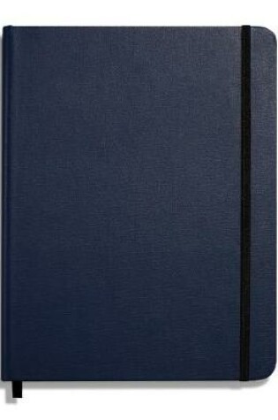 Cover of Shinola Journal, HardLinen, Grid, Navy (7x9)