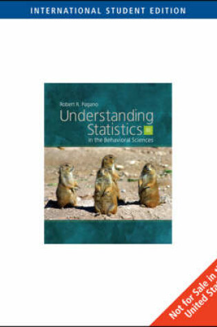 Cover of Understanding Statistics in the Behaviorial Sciences