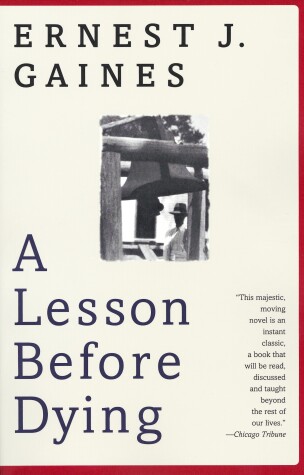 Book cover for A Lesson Before Dying