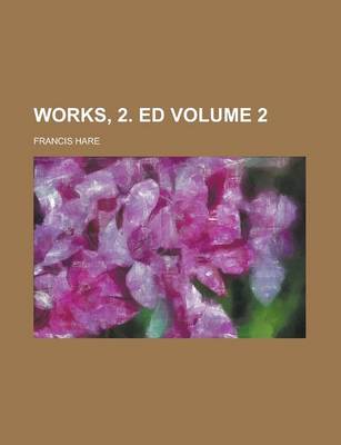 Book cover for Works, 2. Ed Volume 2