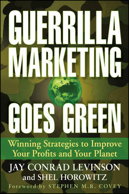 Book cover for Guerrilla Marketing Goes Green