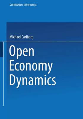 Book cover for Open Economy Dynamics