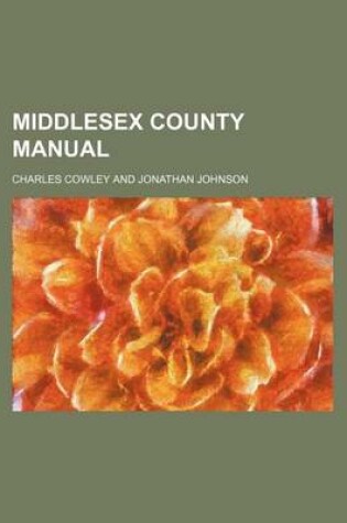 Cover of Middlesex County Manual