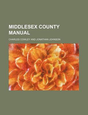 Book cover for Middlesex County Manual