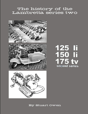 Book cover for The history of the Lambretta series two