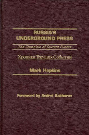 Cover of Russia's Underground Press