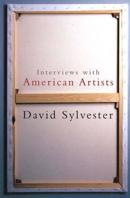 Book cover for Interviews with American Artists