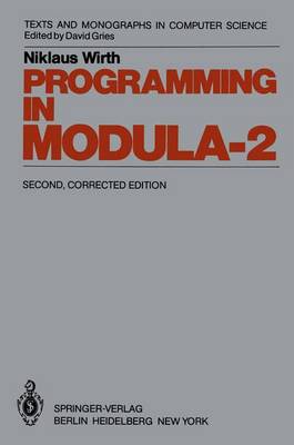 Cover of Programming in Modula-2