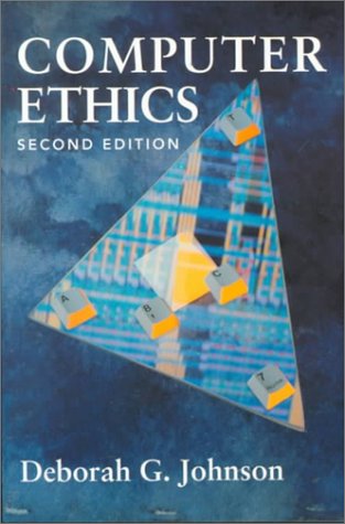Book cover for Computer Ethics