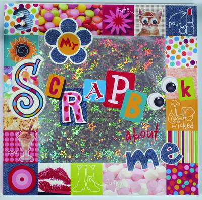 Book cover for My Scrapbook About Me