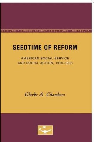 Cover of Seedtime of Reform