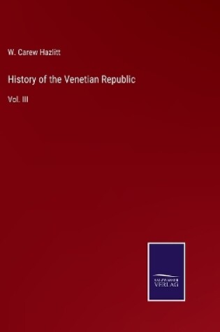 Cover of History of the Venetian Republic