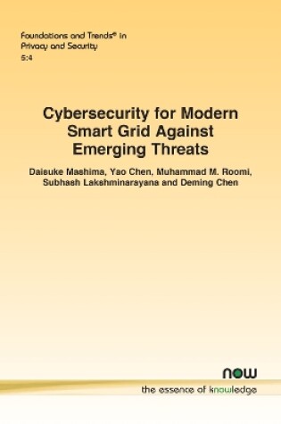 Cover of Cybersecurity for Modern Smart Grid Against Emerging Threats