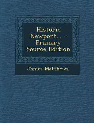 Book cover for Historic Newport...