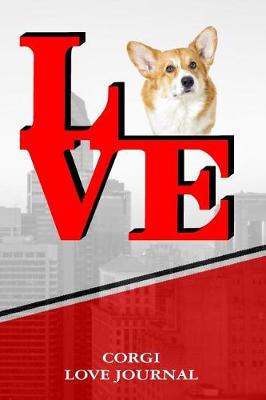 Book cover for Corgi Love Journal