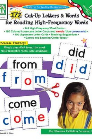 Cover of 172 Cut-Up Letters & Words for Reading High-Frequency Words