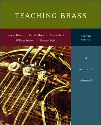 Book cover for Teaching Brass