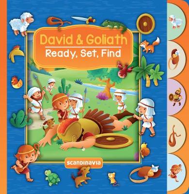 Book cover for Ready, Set, Find! David & Goliath