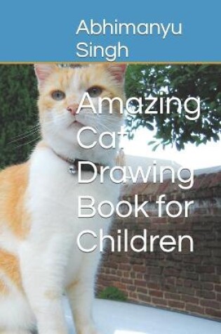 Cover of Amazing Cat Drawing Book for Children