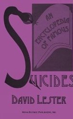 Book cover for Encyclopedia of Famous Suicides