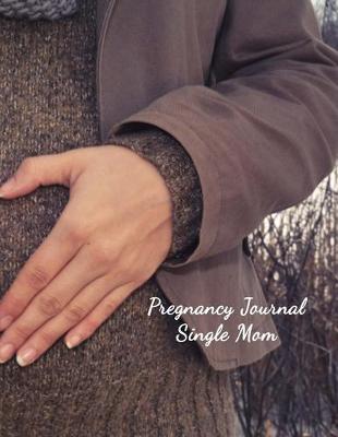 Book cover for Pregnancy Journal Single Mom