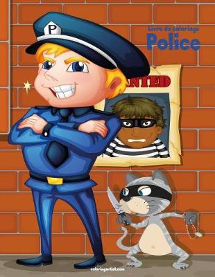 Book cover for Livre de coloriage Police 1