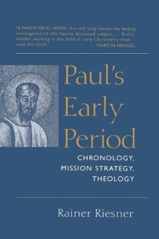 Cover of Paul's Early Period