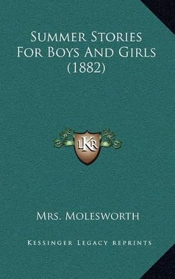 Book cover for Summer Stories For Boys And Girls (1882)