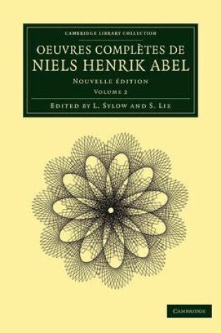 Cover of Oeuvres completes de Niels Henrik Abel