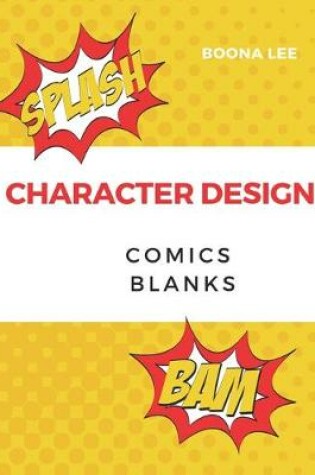 Cover of character design comics blanks