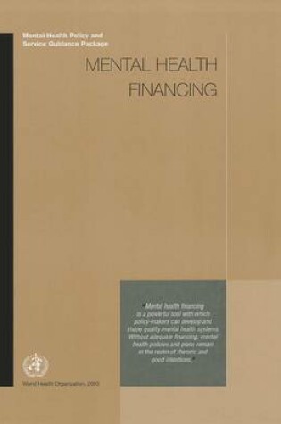 Cover of Mental Health Financing