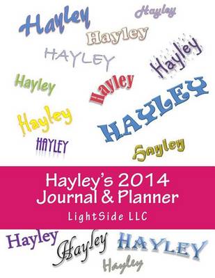 Book cover for Hayley's 2014 Journal & Planner