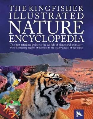 Book cover for The Kingfisher Illustrated Nature Encyclopedia