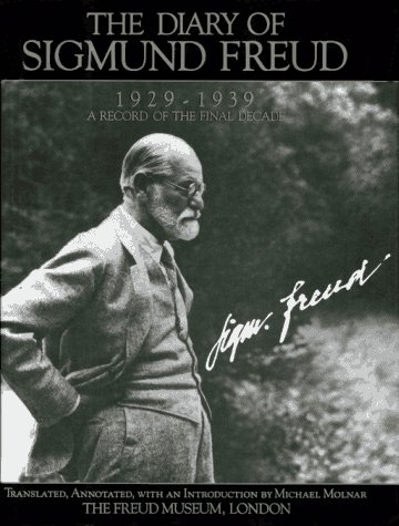 Book cover for The Diary of Sigmund Freud, 1929-1939