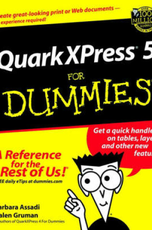 Cover of QuarkXPress 5 For Dummies