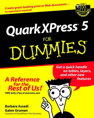 Book cover for QuarkXPress 5 For Dummies