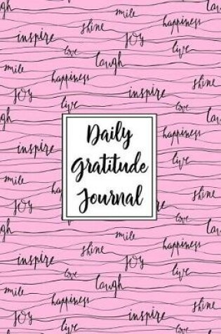 Cover of Gratitude Journal Inspiring Handwritten Words 9