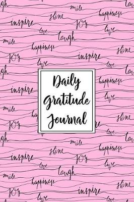 Cover of Gratitude Journal Inspiring Handwritten Words 9