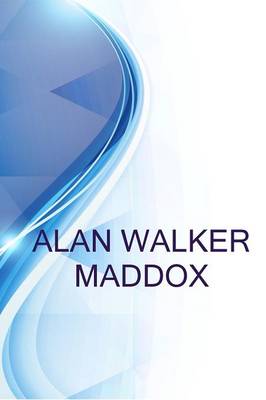 Book cover for Alan Walker Maddox, Sales%2ftechnician