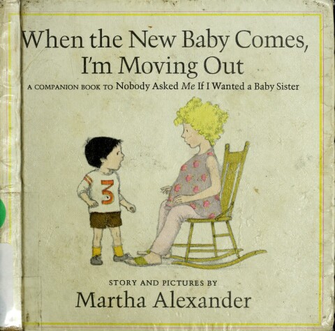 Book cover for Alexander Martha : When the New Baby Comes (Hbk)