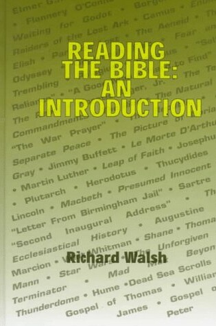 Cover of Reading the Bible