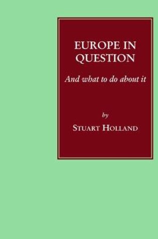Cover of Europe in Question
