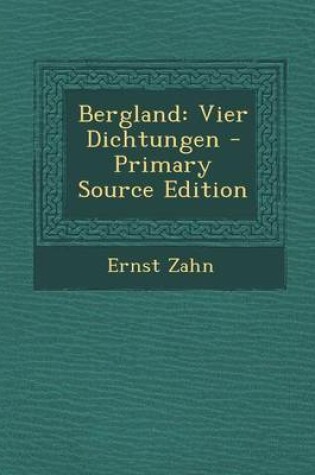 Cover of Bergland