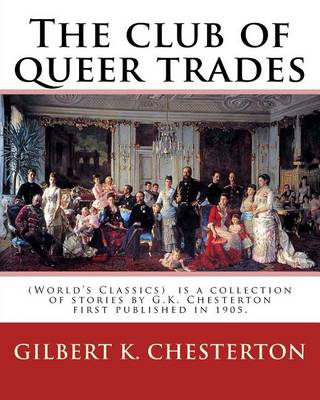 Book cover for The club of queer trades, By