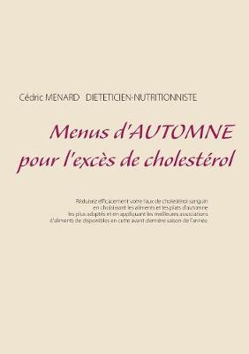 Book cover for Menus d'automne pour l'excès de cholestérol