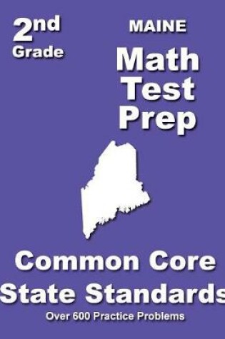 Cover of Maine 2nd Grade Math Test Prep